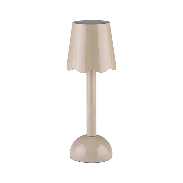 Cappuccino Scallop Rechargeable LED Lamp
