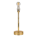 Bamboo Lamp Base Gold 30cm