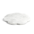 Scallop Resin Board White