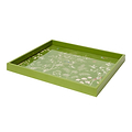 Groen middelgroot chinoiseriedienblad