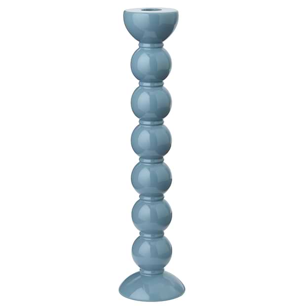 Extra hoher Kerzenständer aus Kirschbaumholz – 33 cm