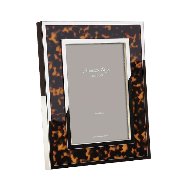 Windsor Tortoiseshell & Silver Photo Frame