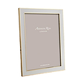 Chiffon Enamel & Gold Frame