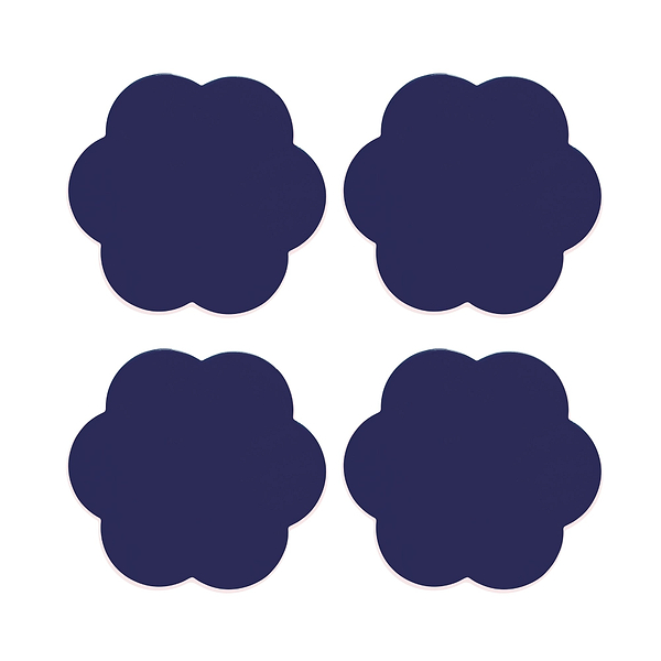 Navy Coasters – Set of 4