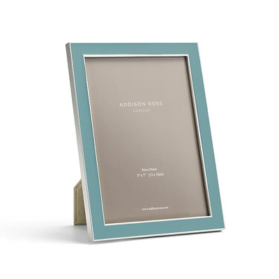 Gold & White Flower Frame