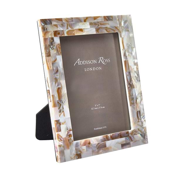 Chequer Board Mother of Pearl Photo Frame