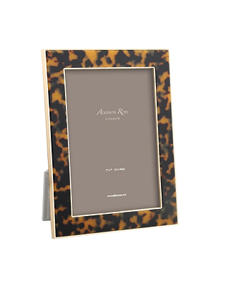Tortoiseshell & Gold Photo Frame