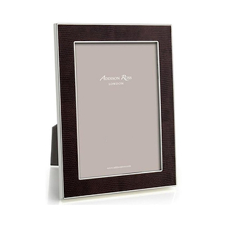 Coffee Snake & Silver Frame
