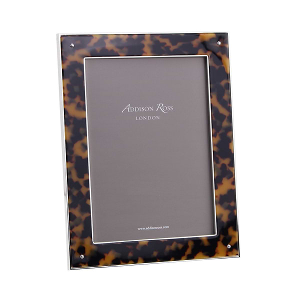 Tortoiseshell & Silver Photo Frame