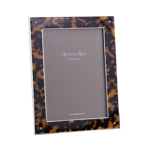 Tortoiseshell & Silver Photo Frame