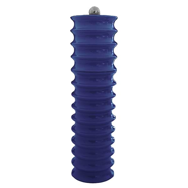 Navy Twister Salt and Pepper Mill