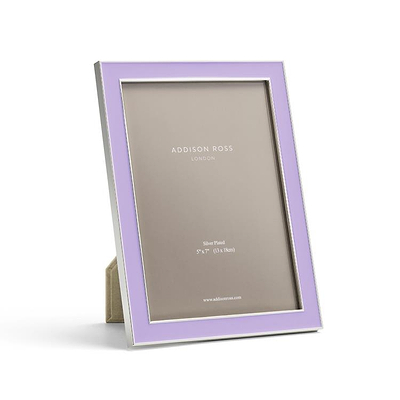 Bestseller - Silver Trim Powder Blue Enamel Photo Frame | Addison