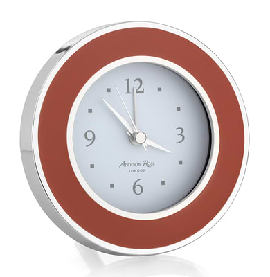 Faux Tortoiseshell & Gold Silent Alarm Clock – Addison Ross Ltd USA