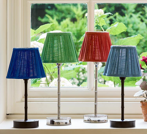Orange Scallop Lampshade - 16cm