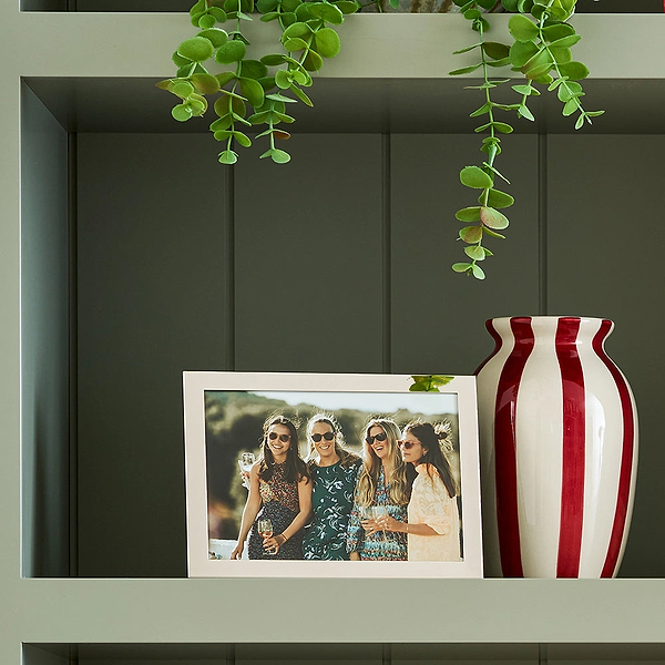 15mm Silver Frame with Squared Corners