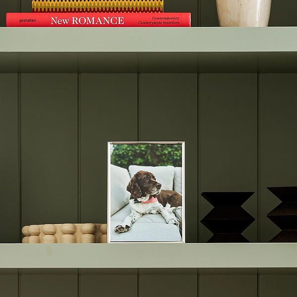 Fine Edged Silver Plated Photo Frame