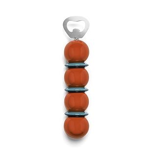 Orange & Chambray Bobbin Bottle Opener