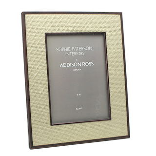 Alabaster Rattan Frame