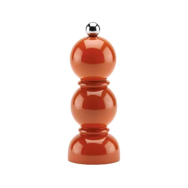 Orange Mini Bob Salt or Pepper Mill