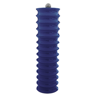 Navy Twister Salt and Pepper Mill