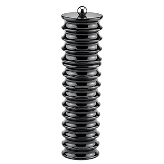 Black Twister Salt or Pepper Mill