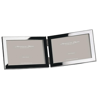 15mm Double Silver Frame with Squared Corners (landscape)