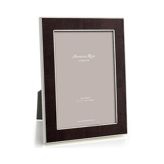 Coffee Snake & Silver Frame