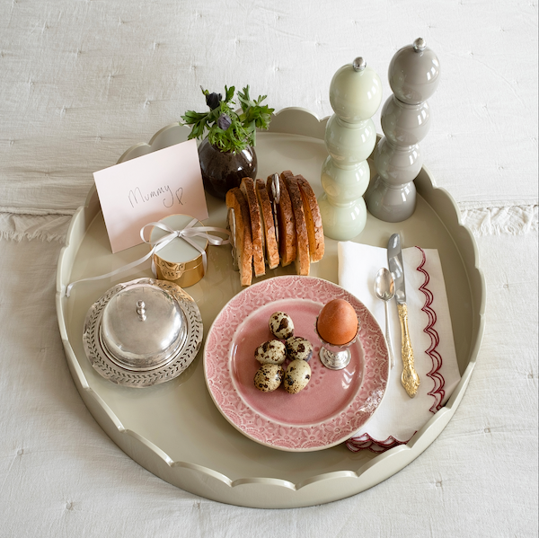 Chiffon Grey Bobbin Salt and Pepper Mill