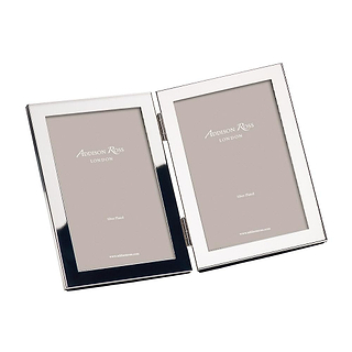15mm Double Silver Frame with Squared Corners