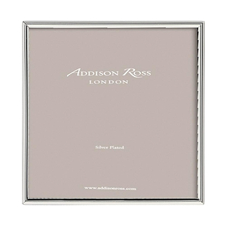 Fine Edged Square Silver Photo Frame, 5 x 5