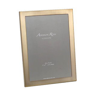 Matte Gold Frame with Squared Corners
