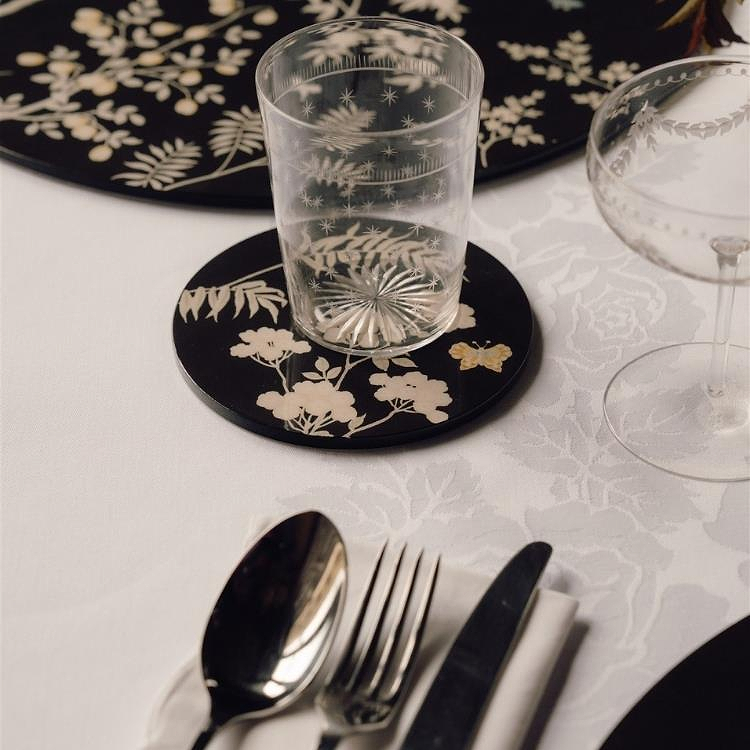 Black Chinoiserie podmetači - set od 4 komada - ograničeno izdanje