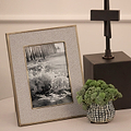 Sophie Paterson Photo Frame Oatmeal Herringbone 5 x 7"