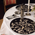 Black Chinoiserie Tuz veya Karabiber Değirmeni - Sınırlı Üretim