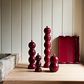 Cherry Small Lacquered Scalloped Tray