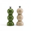 Mini-Bob-Salz- und Pfeffermühlen-Set in Khaki und Cappuccino
