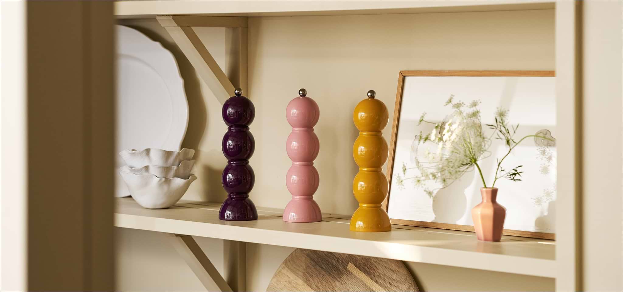 THE ICONIC BOBBIN MILL, IN FRESH NEW COLOURS