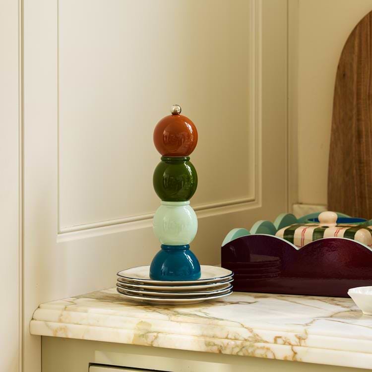 Nutmeg Multi Bob Salt or Pepper Mill