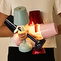 Burgundy Scallop Rechargeable LED Lamp