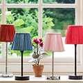 Watermelon Pink Scallop Lampshade - 16cm