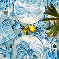 Palm Beach Blue Placemats - Set of 4