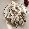 Ikat Mink Napkins - Set of 4