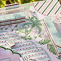Palm Beach Green Mahjong Mat