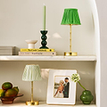 Bamboo Lamp Base Matt Gold 25cm