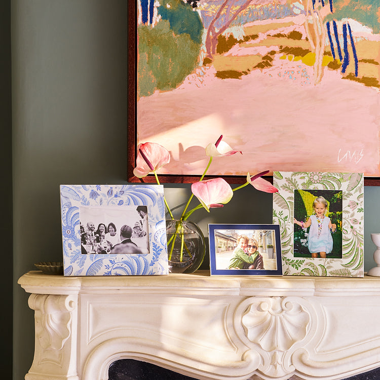 Palm Beach Green Lacquer Photo Frame