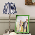 Leaf Green Enamel & Silver Frame
