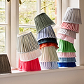 Navy Tartan Empire Lampshade - 16cm