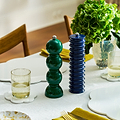 Navy Twister Salt and Pepper Mill