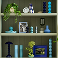 Blue Icy Mini Bob Salt or Pepper Mill
