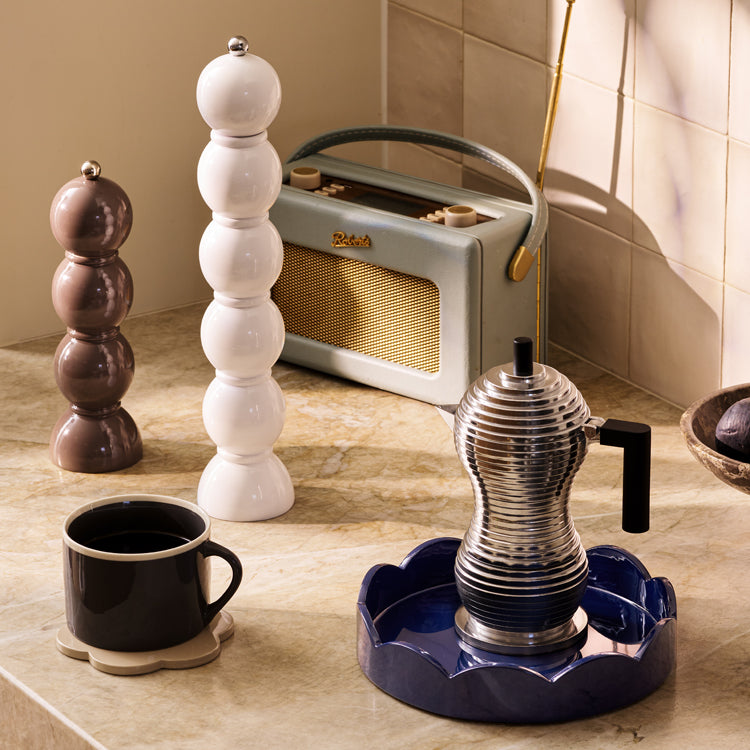 White Grande Salt & Pepper Mill